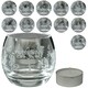 image 2 of Animo Glass Engraved Tealight Holder Small 12 Days of Christmas