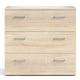 image 2 of Space Chest of 3 Drawers in Oak