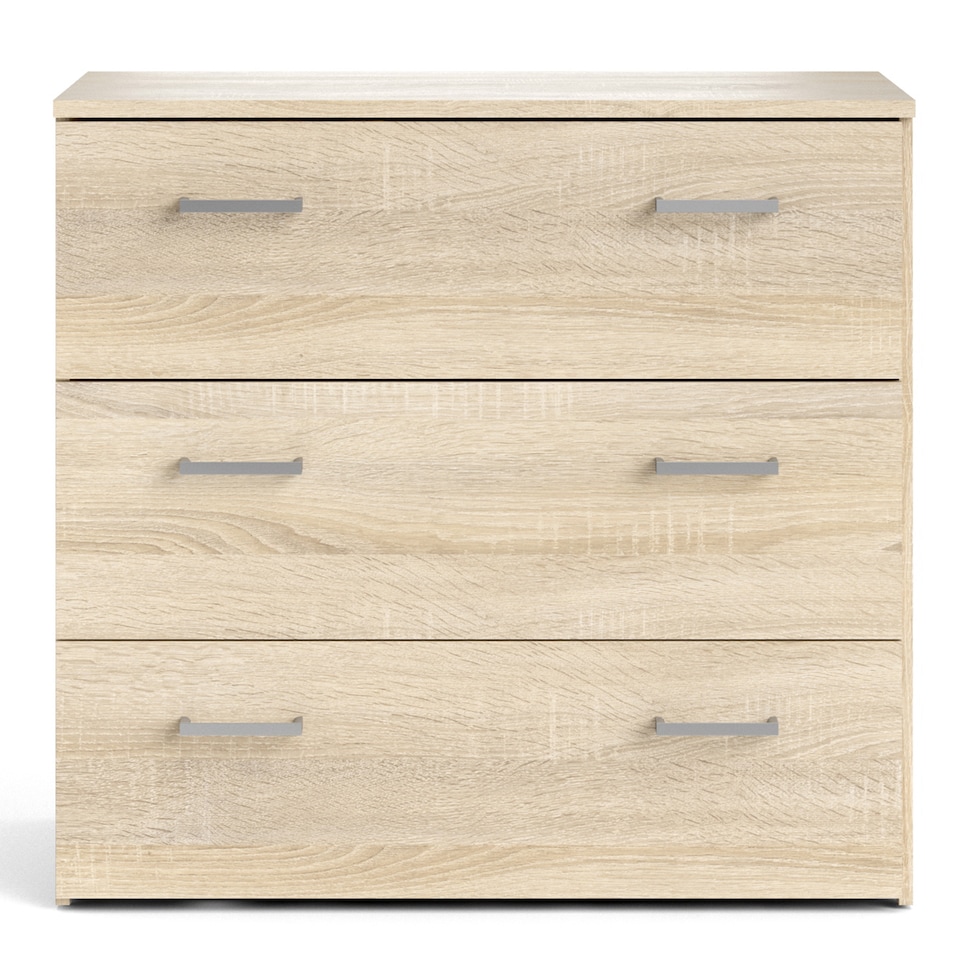 image 1 of Space Chest of 3 Drawers in Oak