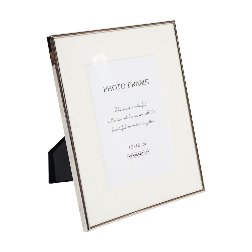 image 1 of Pall Photo Frame 13x18cm - Iron - L1 x W20.5 x H25.5 cm - Silver