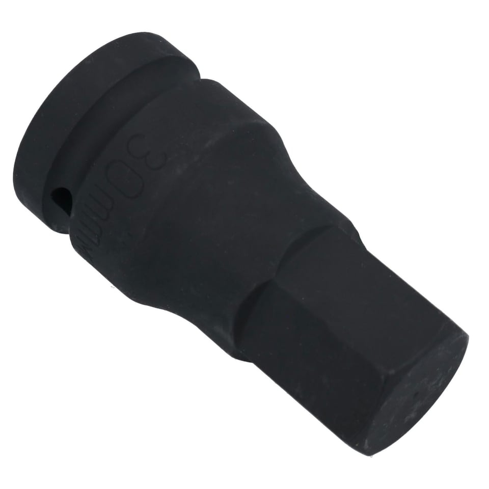 image 1 of 30mm 3/4" Drive Extra Deep Impact Hex Allen Key Socket Impacted 88mm Long