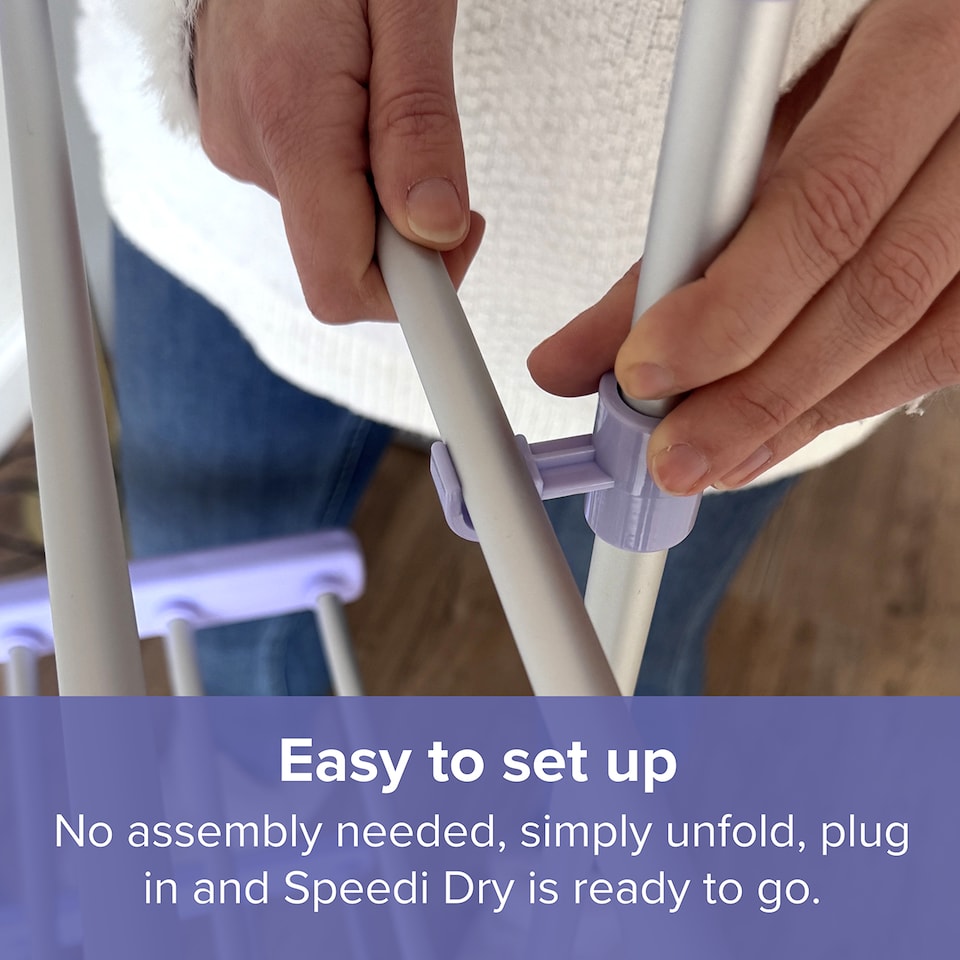 image 1 of Spring&Spruce Speedi Dry Compact Tower