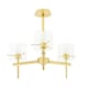 image 1 of BHS Jean 3 Light Bathroom Ceiling Light, Satin Brass | Gold | Satin Brass | 1