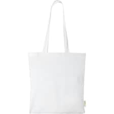 Bullet Orissa Organic Cotton Tote Bag - White - One Size | White