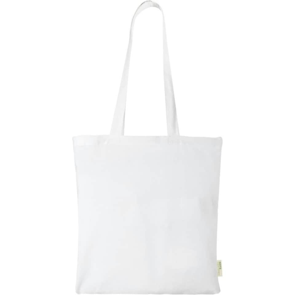 image 1 of Bullet Orissa Organic Cotton Tote Bag - White - One Size | White