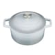 image 1 of Cooks Professional Cast Iron Casserole 20cm | 2.8L Capacity | Enamelled Inside & Out | Graduated Grey