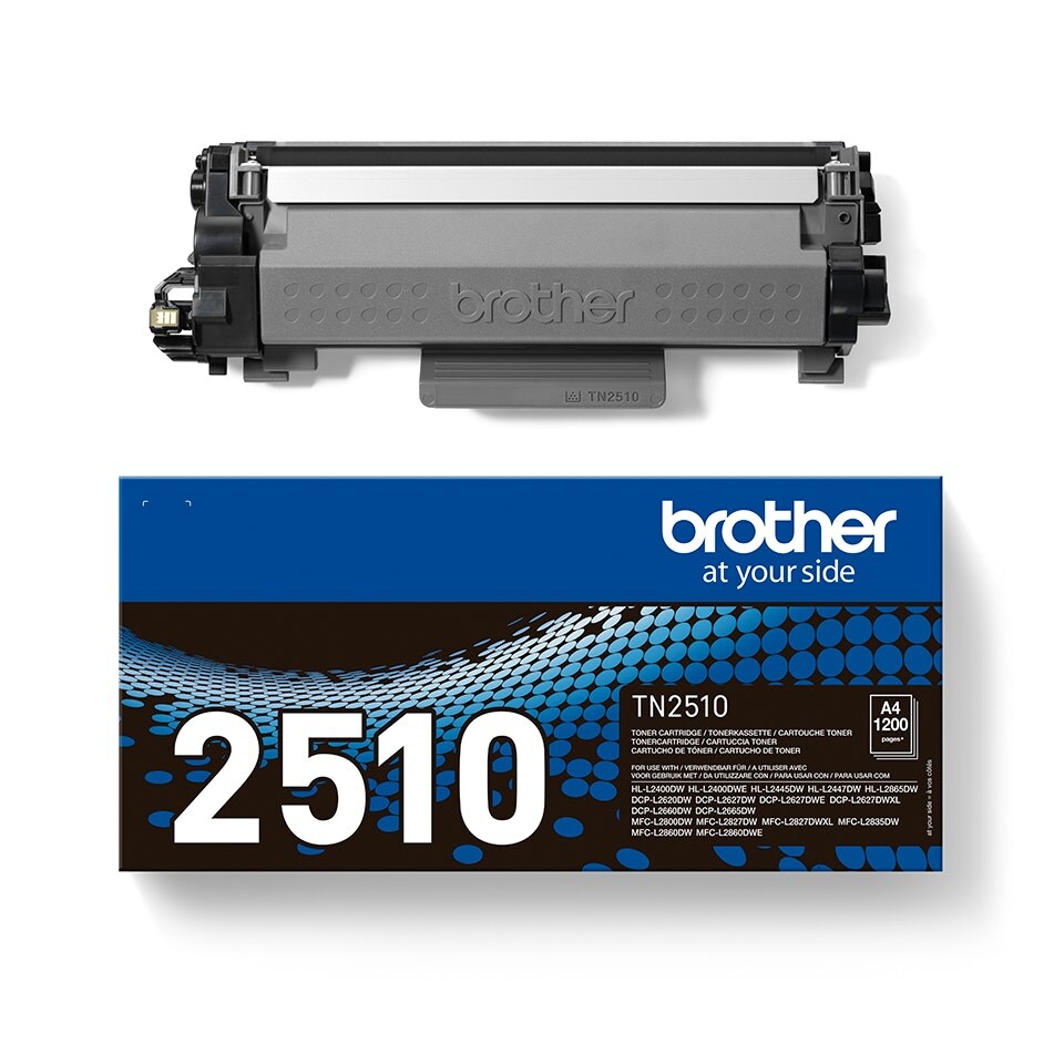 image 1 of Brother TN2510 Black Toner Cartridge Black | Compatible Brother TN2510 Black Toner Cartridge