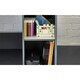 image 2 of Woodgrain and Anthracite Highsleeper - Single 3ft (90cm)