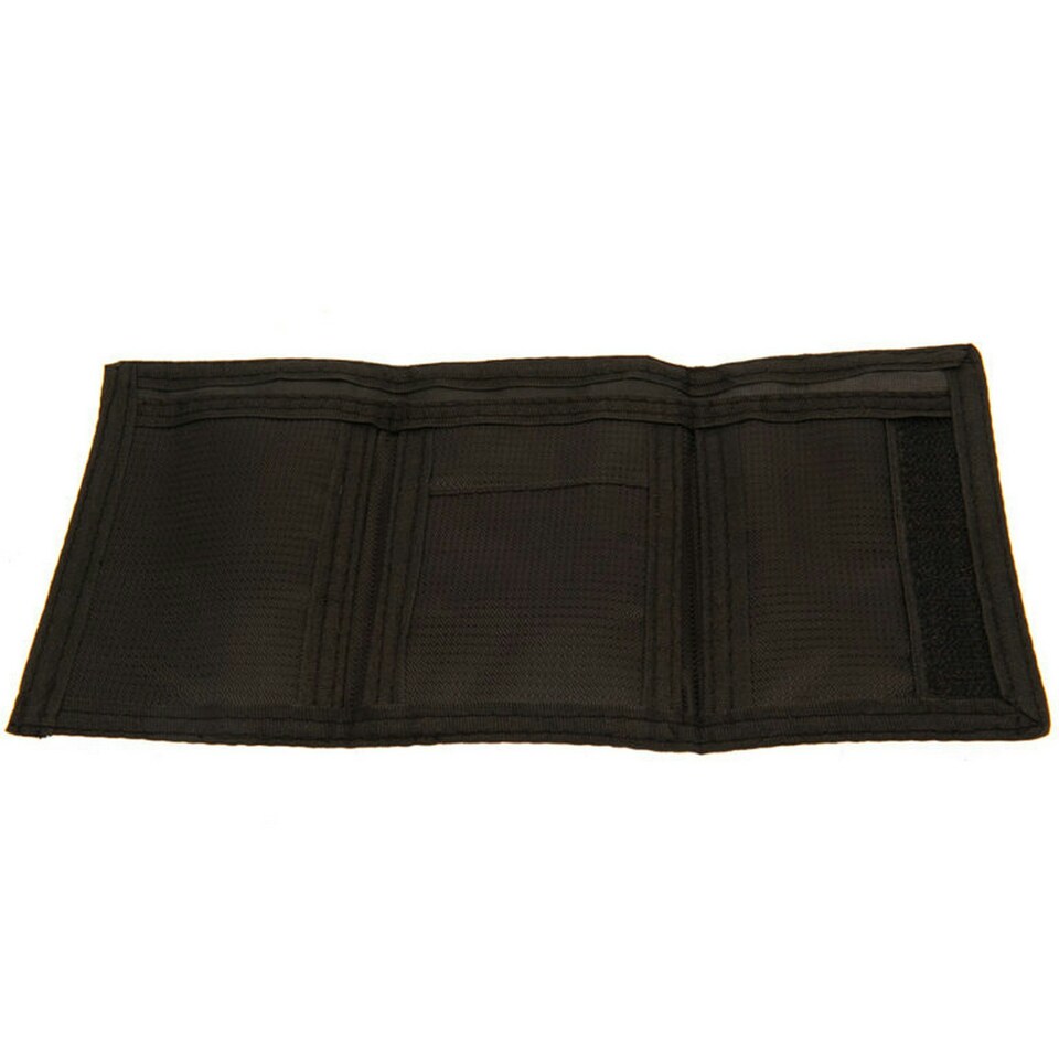 image 1 of Fulham FC Fade Nylon Wallet - Black/White - One Size