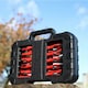 image 8 of Dekton 58pc Magnetic Torx Pozi Hex Slotted Phillips Screwdriver Bit Set Storage