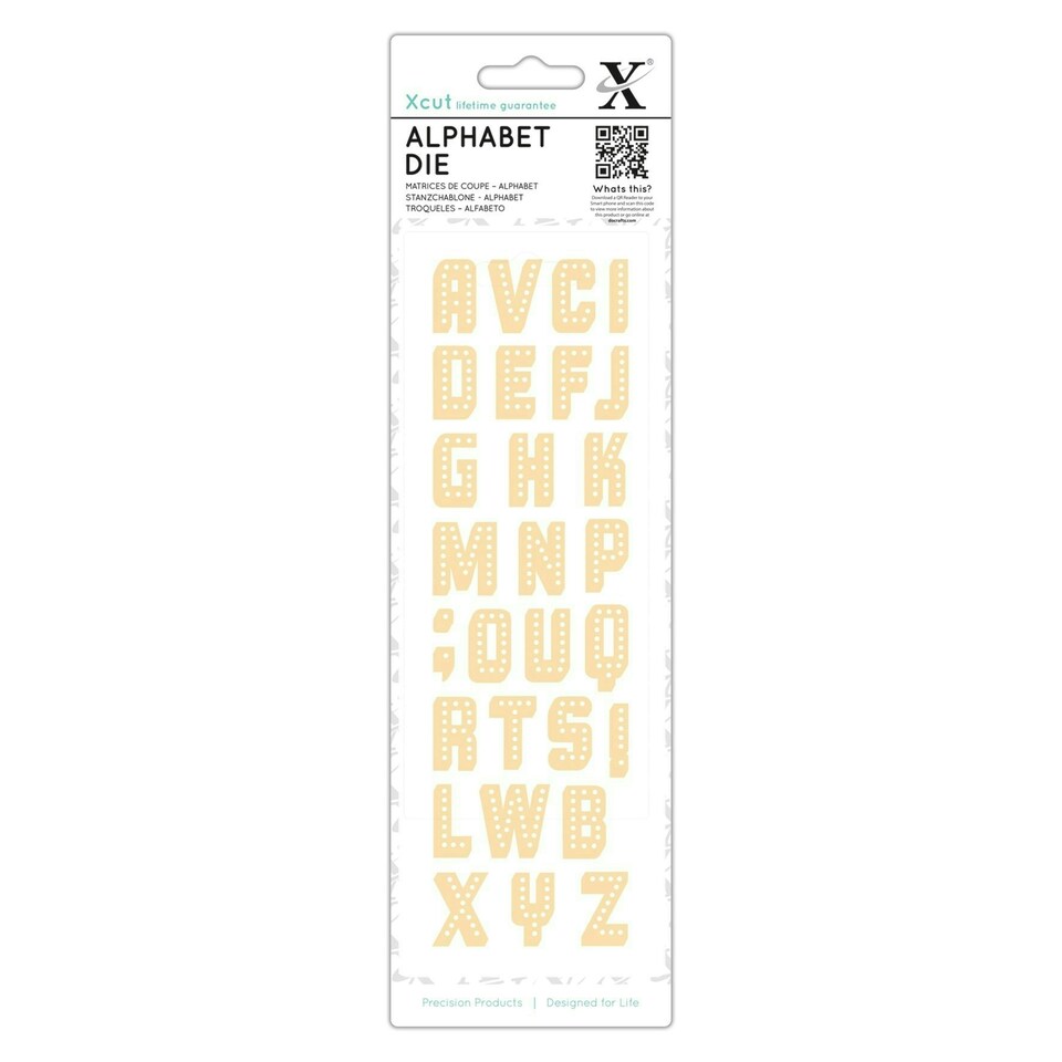 Alphabet Dies (29pcs) - Industrial
