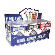 Linen Finish Poker Size Playing Cards