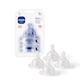 image 1 of MAM Size 1 Bottle Teats with SkinSoft Silicone Suitable For Newborns Pack of 4 | Multi | Not provided