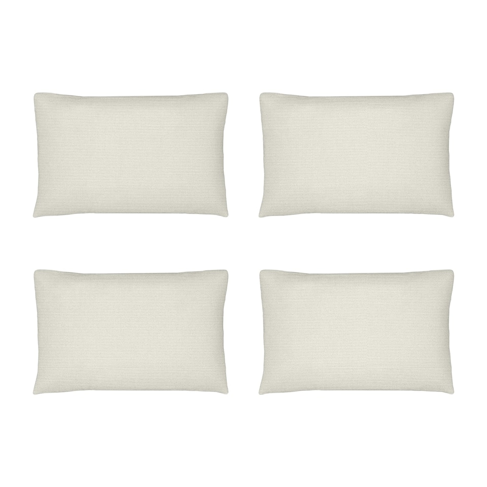 image 1 of Covers&All Sunbrella Lumbar Pillows Set of 2 UV Fade resistant and Water Repellent Rectangle Lumbar Throw Pillows