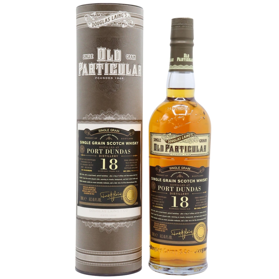 image 1 of Port Dundas (silent) - Old Particular Single Sherry Cask No. 18106 2004 18 year old Whisky