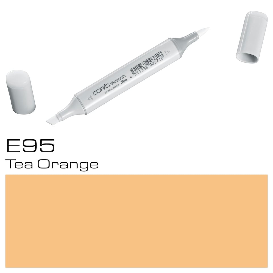image 1 of Copic Sketch Marker, Tea Orange, Single Pen