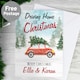 image 1 of Personalised 'Driving Home For Christmas'' Card