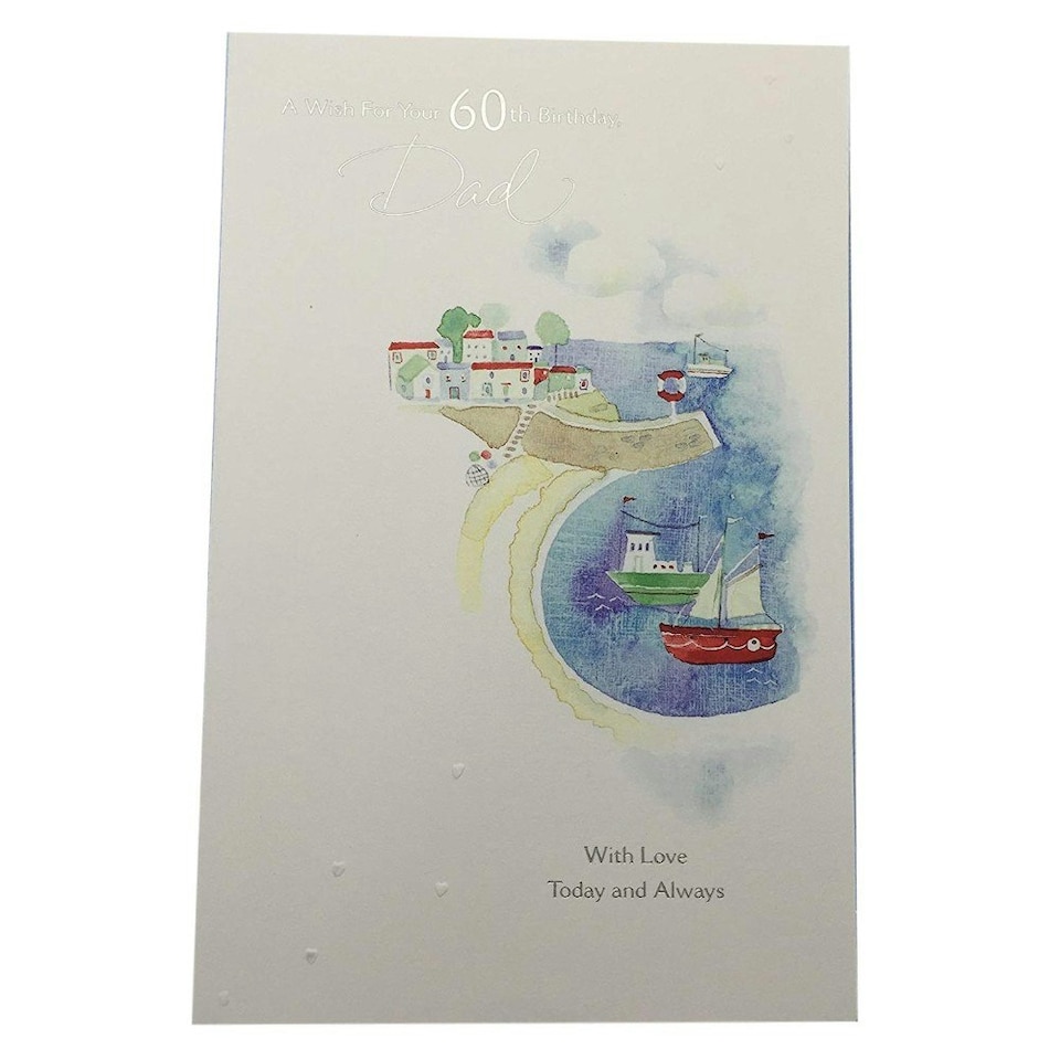 image 1 of Wonderful Dad Happy Birthday 60th Dad Card