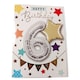 image 4 of Happy Birthday 6 Balloon Boutique Greeting Card