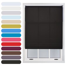 170cm Wide Daylight Roller Blind 165cm Drop | Black | Black