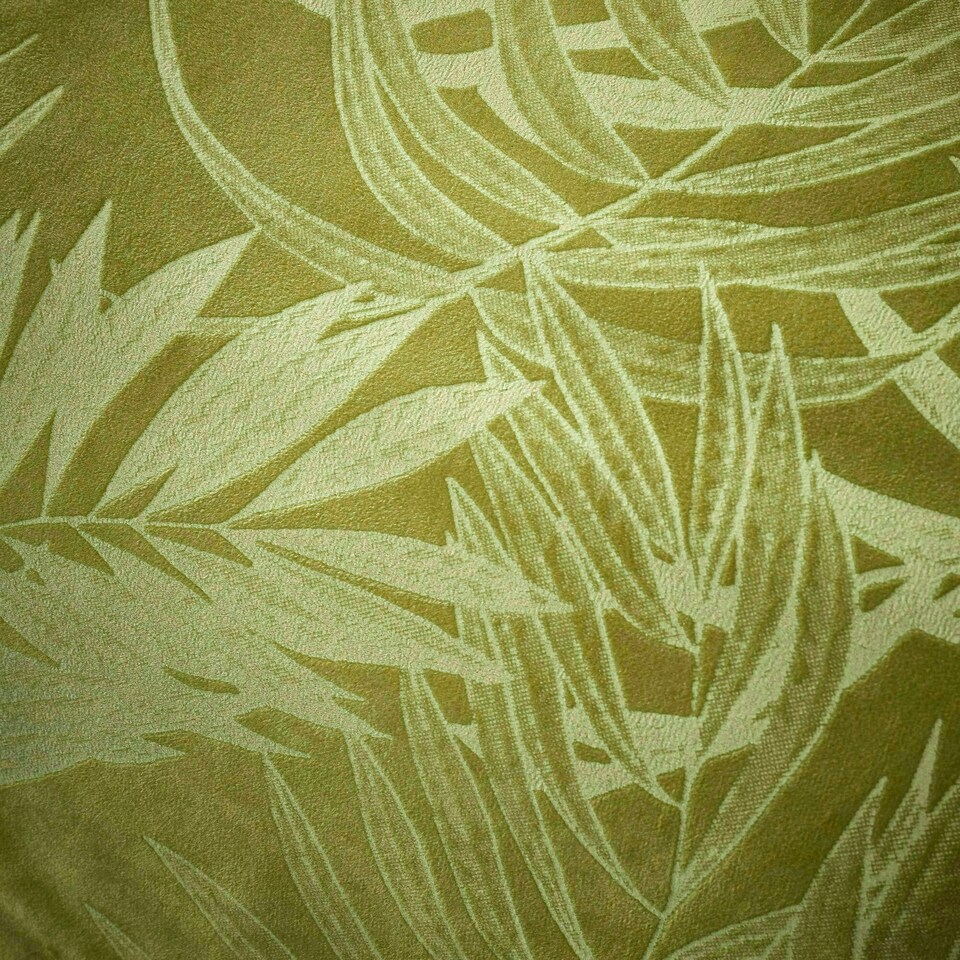 image 1 of Portfolio Home Woburn Botanical Leaf Bedding Duvet Cover Set Green | King