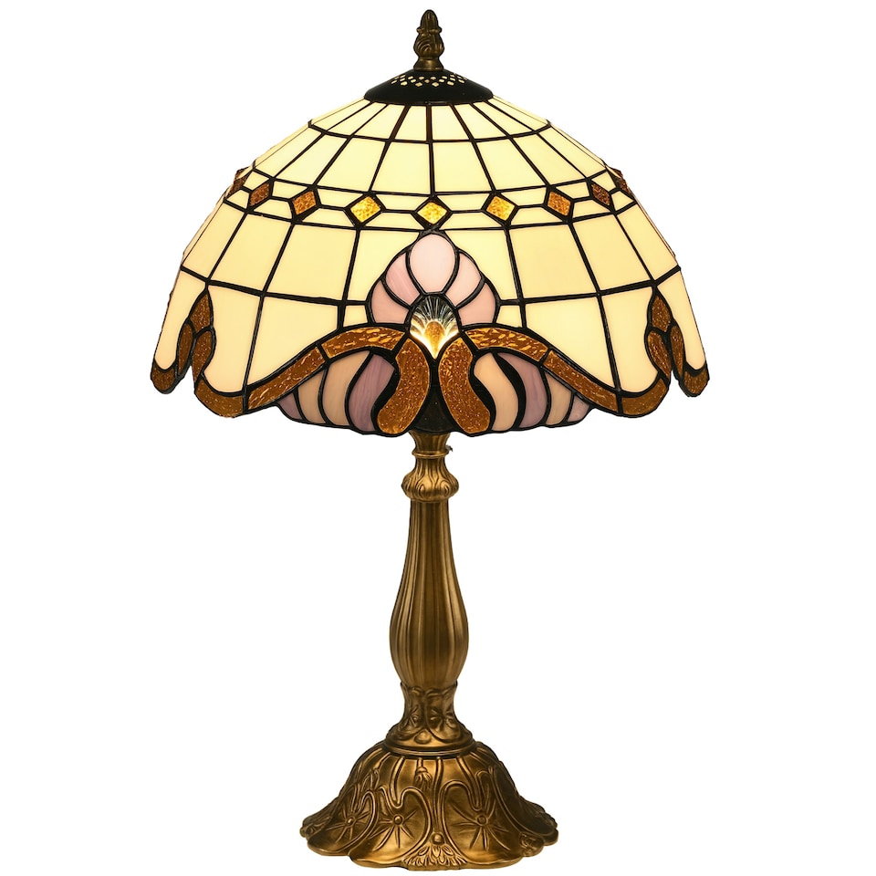 image 1 of HOMCOM Decorative Table Lamp, for Bedroom Living Room, Bulb not Included