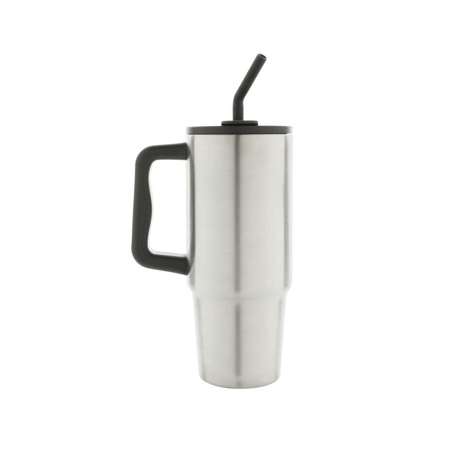 image 1 of XD Collection Embrace Deluxe Recycled Stainless Steel 900ml Tumbler - Silver - One Size