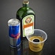 image 5 of Clear Plastic Non-Shatter Bomb Shot Glasses 200ml - Pack of 50