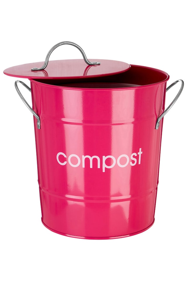 image 1 of Hot Pink Compost Bin