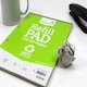 image 1 of A4 160 Pages Ruled Feint with Margin Refill Pad