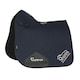 image 1 of Shires ARMA Logo Horse Dressage Saddlepad - Navy - 17cm - 18cm