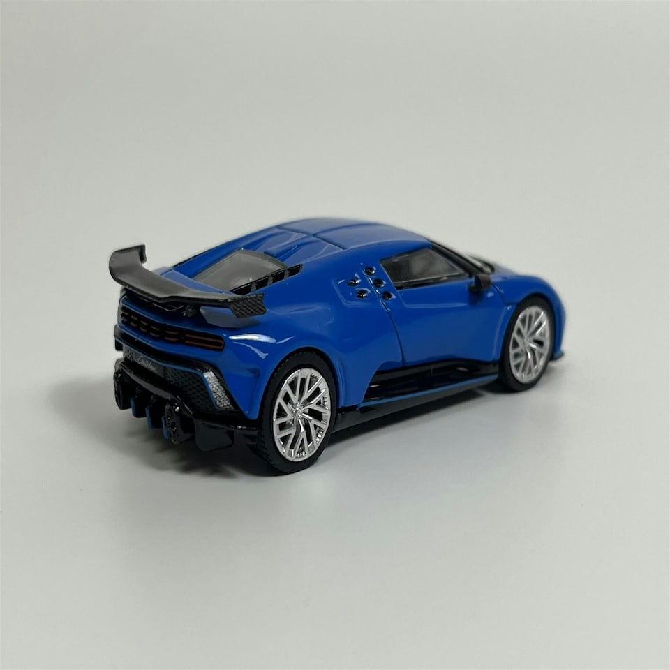 image 1 of Bugatti Centodieci Blu Bugatti LHD 1:64 Scale Mini GT MGT00586L
