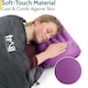 image 4 of Deluxe Inflatable Camping Pillows (2 Pack) - Purple