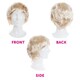 image 6 of Pack of 1 Short Male Wig - Blonde Cream | One Size