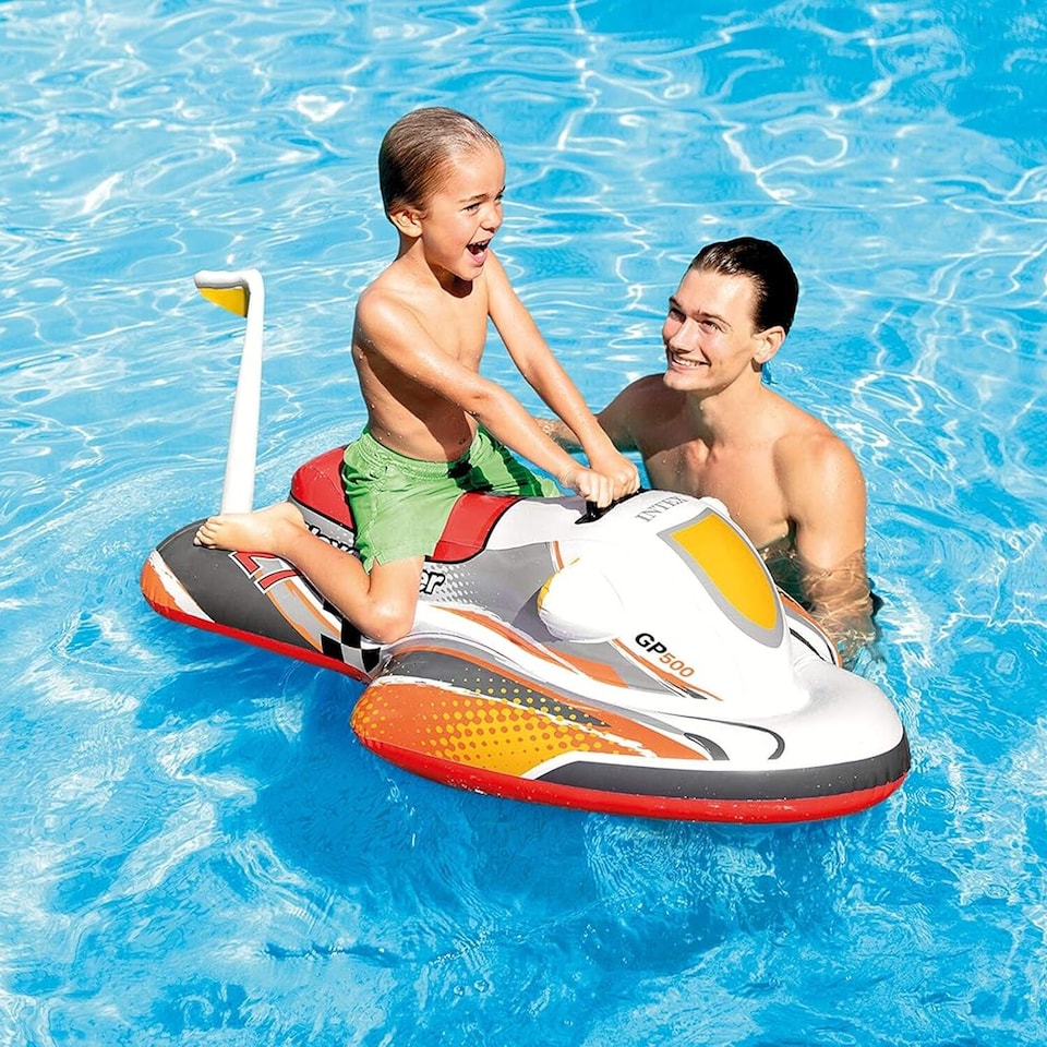image 1 of Intex 4 in 1 Swimming Pool Ride On - Neutral