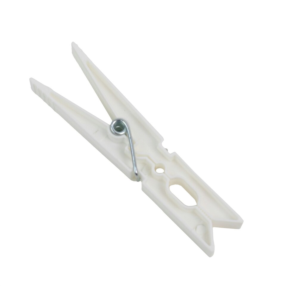 image 1 of JVL Large Strong Hold Plastic Pegs, Pack of 12, Aqua