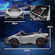image 5 of AIYAPLAY McLaren 765LT Licensed Electric Car for Kids with Butterfly Doors, 12V Kids' Electric Ride on with Remote Control, Transport Wheels, LED Lights, MP3 Music, Horn, for 3-6 Years, Grey