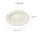 image 5 of Mikasa Serving Platter White Ceramic Oval 39cm
