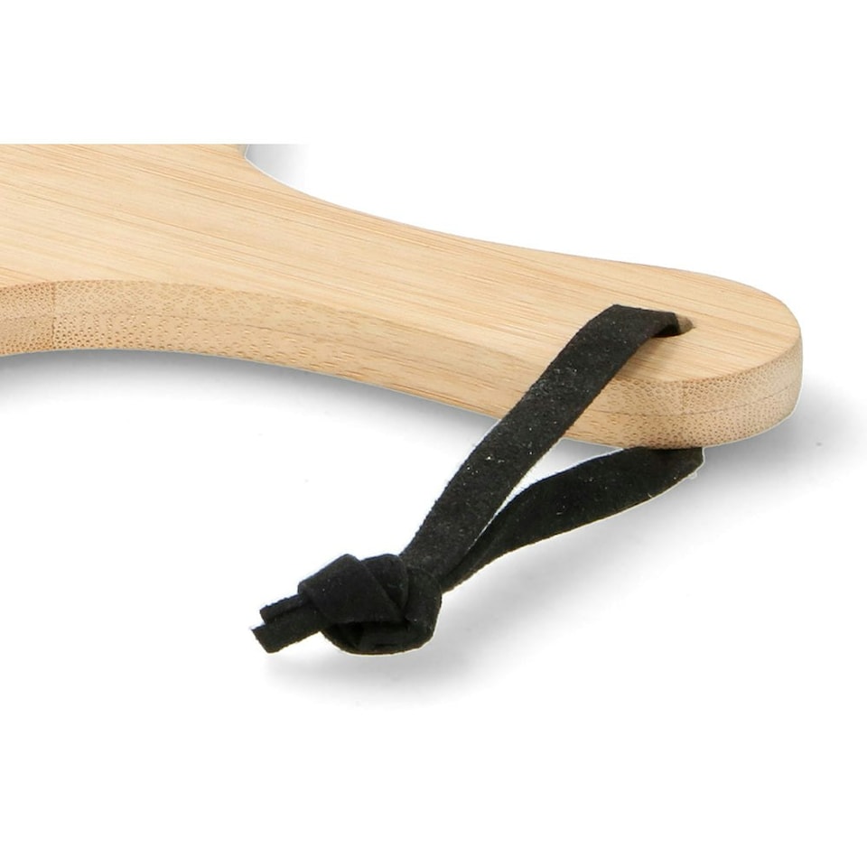 image 1 of Bamboo Wooden Cheese Board Set Fork Knives Kitchen Slate Christmas Present Gift N/A