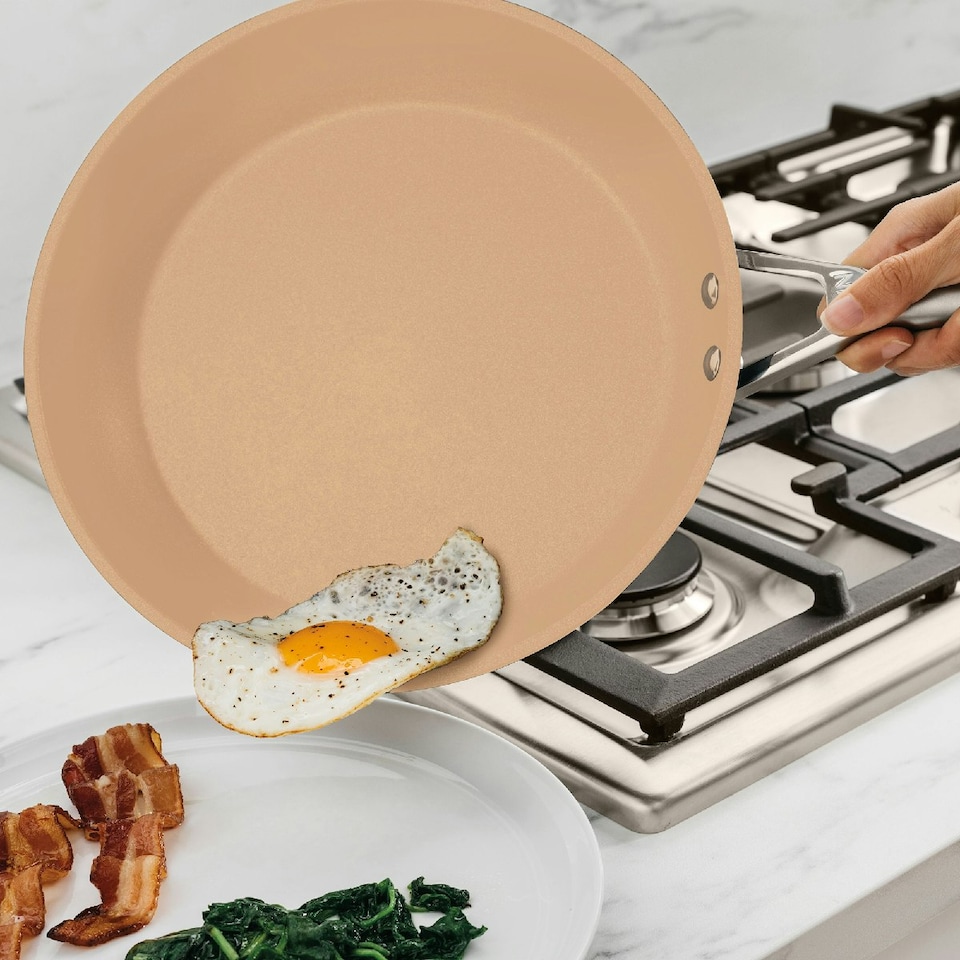 image 1 of Ninja Extended Life Ceramic 5 Piece Frying Pan and Saucepan Set CW95000UK