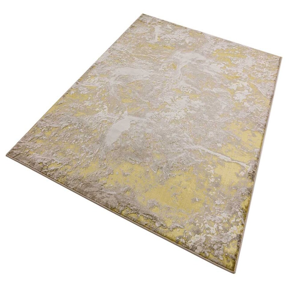 image 1 of Modern Rug, Anti-Shed Rug for Bedroom, & Living Room, 8mm Thick Abstract Stain-Resistant Dining Room Rug-240cm X 340cm Grey | 240cm X 340cm