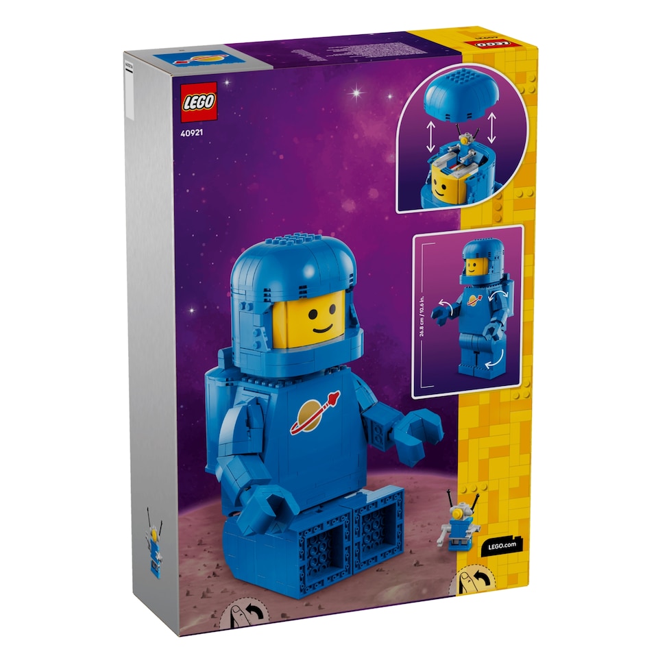image 1 of LEGO Blue Astronaut Large Minifigure 40921
