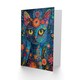 image 2 of Cat Lover Floral Folk Spirit Guide Woman Her Birthday Card