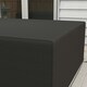 image 7 of Outsunny UV Rain Protective Cover or Garden Wicker Rattan Black Black | Black