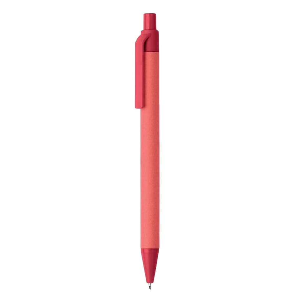 image 1 of MidOcean Cartoon Coloured Ballpoint Pen - Red - 14cm x 1cm