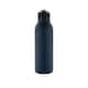 image 4 of Avira Ara Flip Top Recycled Stainless Steel 500ml Water Bottle - Navy - One Size Blue | One Size
