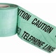 image 1 of Pegdev High Visibility Underground Detectable Warning Tape Telephone 150mm x 22m