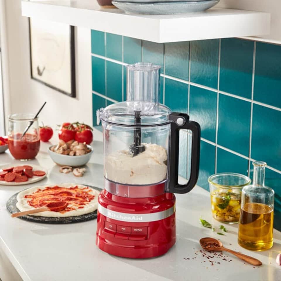 image 1 of KitchenAid 2.1L Empire Red Food Processor