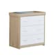 image 1 of Babymore Luno Veni Chest Changer - White Oak
