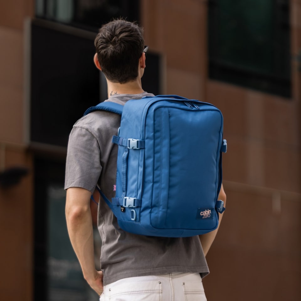 image 1 of Cabinzero Classic Plus Backpack 32L, Padded Carry On Travel Rucksack with Chest Strap
